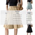 thumbnail image 3 of IUYRTFE Women's Elastic Waist Wide Leg Shorts Summer Casual Loose Fit Culottes with Pockets Button Decor, 3 of 6