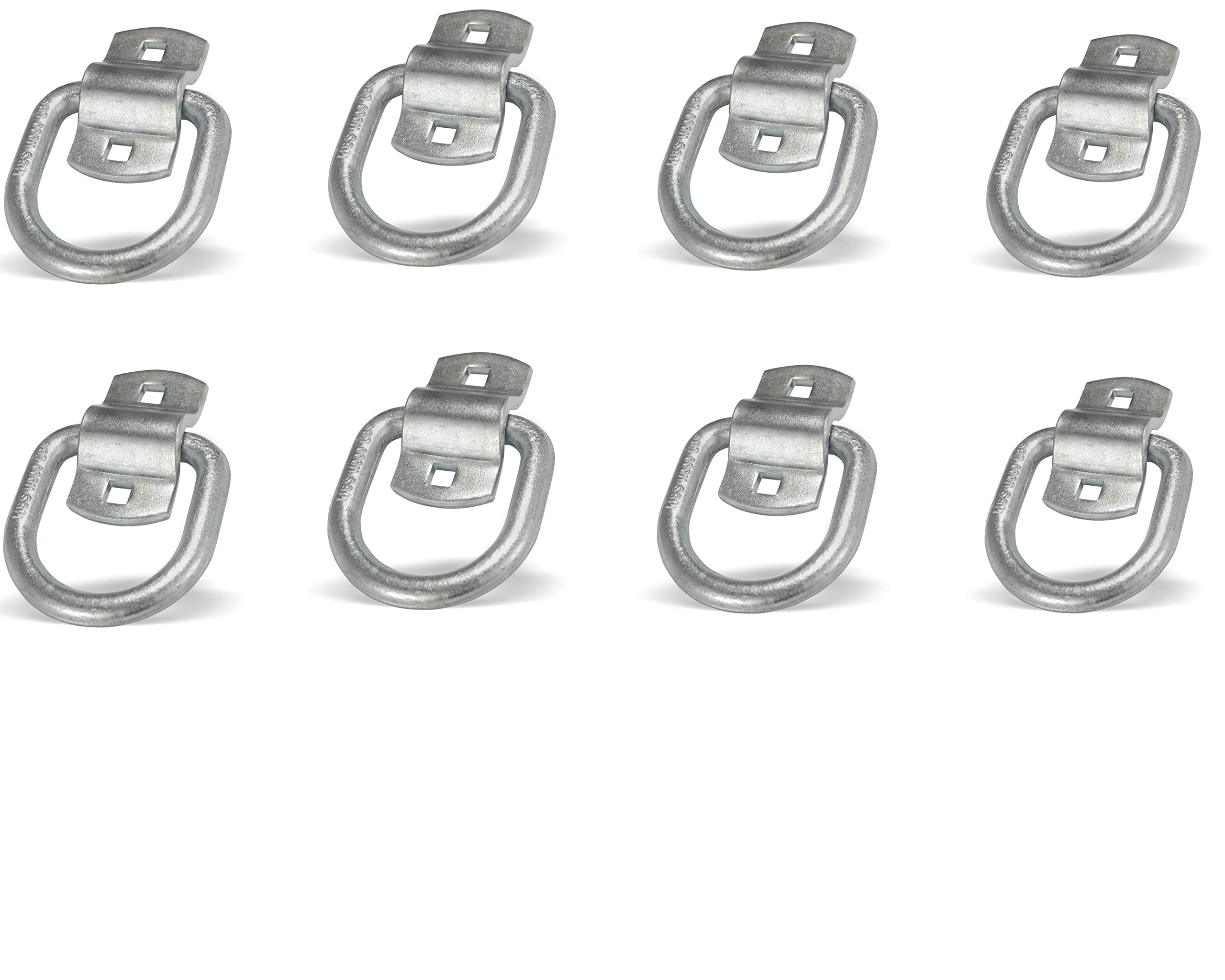 VIRTIONZ 1/2" Heavy Duty BoltOn D Ring Flatbed Truck Trailer