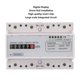 thumbnail image 2 of Medidor de energía eléctrica, medidor de energía trifásica, medidor de KWh, medidor de consumo de energía digital, carril DIN 220/380 V, 20-80 A, medidor de energía eléctrica, 2 of 5