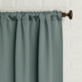 thumbnail image 5 of Sun Zero Avery 100% Blackout Rod Pocket Single Curtain Panel, 40" x 95", Harbor Blue, 5 of 8