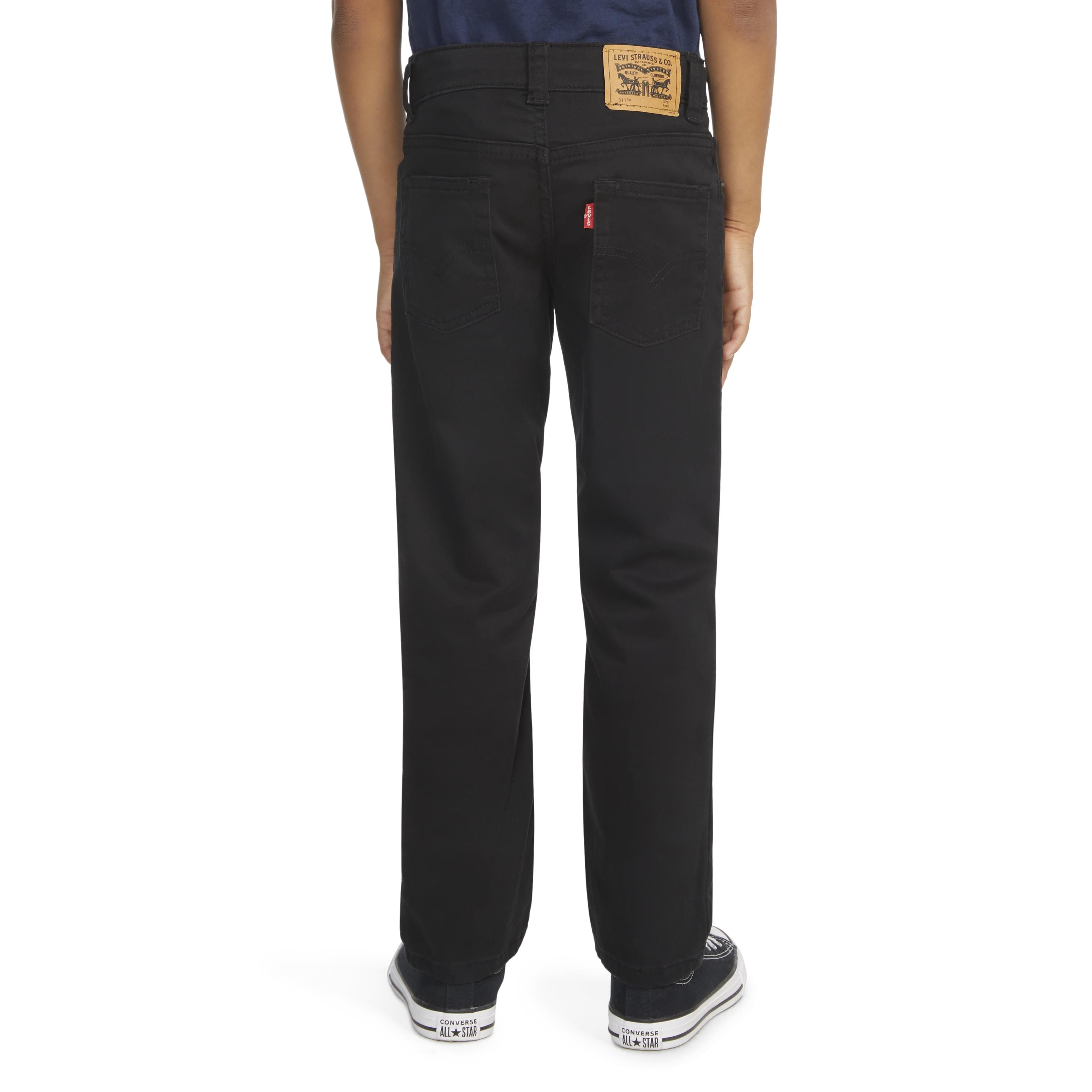 Levi's Boys' 511 Slim Fit Soft Brushed Pants, Sizes 4-20