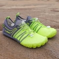 thumbnail image 4 of Barefoot Shoes Womens Men,Unisex Barefoot Water Shoes Breathable, Anti- Hiking Footwear for Athletic Wide Toe Shoe Footwear for Hiking, Walking, Running, Yoga, and Water Sports(Green/44), 4 of 8