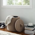 thumbnail image 3 of Linon Mccormack Storage Ottoman, Gray, 3 of 7