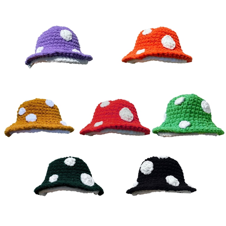 Tdoqot Winter Hats For Women- Warm Fleece Soft Bucket Hats White