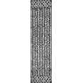 thumbnail image 3 of JONATHAN Y SANTA MONICA 2 x 10 Runner Rug, Tokay Bohemian Geometric - Black/Ivory, SMB132E-210, 3 of 10