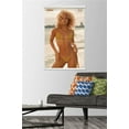 thumbnail image 2 of Sports Illustrated: Swimsuit Edition - Jasmine Sanders 21 Wall Poster with Magnetic Frame, 22.375" x 34", 2 of 5