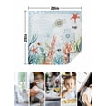 thumbnail image 5 of Cloth Napkins Set of 8 - 20x20 Inches, Coastal Blue Washable Reusable Table Napkins, Ocean Coral Starfish Shell Nautical Seagrass Soft & Absortbent Dining Napkin for Party Wedding Hotel Restaurant, 5 of 8
