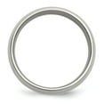 thumbnail image 4 of Titanium Sterling Silver Inlay 8mm Polished Band, 4 of 8