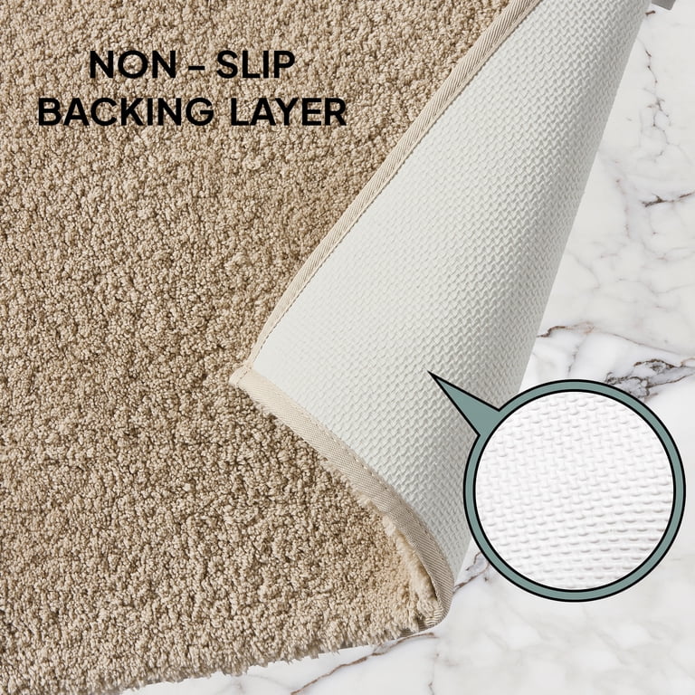 Better Homes & Gardens Ultra Soft Polyester Bath Rug, Plush