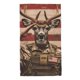 thumbnail image 1 of Balery Patriotic Deer Soldier Salute Toalla de Microfibra Premium con Estampado – 27.5x16 pulgadas, Alta Absorción, Suave y Aterciopelada, Secado Rápido, 1 of 6