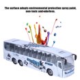 thumbnail image 2 of Khall Simulation Bus,1:50 Simulation Transit Bus Model Toy Alloy Pull-Back Bus Toy with Light and Music for Children,Alloy Car Model, 2 of 8