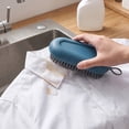 thumbnail image 4 of Laundry Shoe Brush, Soft Bristle Cleaning Scrubber with Hanging Hole, Multi-Purpose Brush for Shoe Sink Stove Countertop, Kitchen Bathroom Household Cleaning Tool, 4 of 6