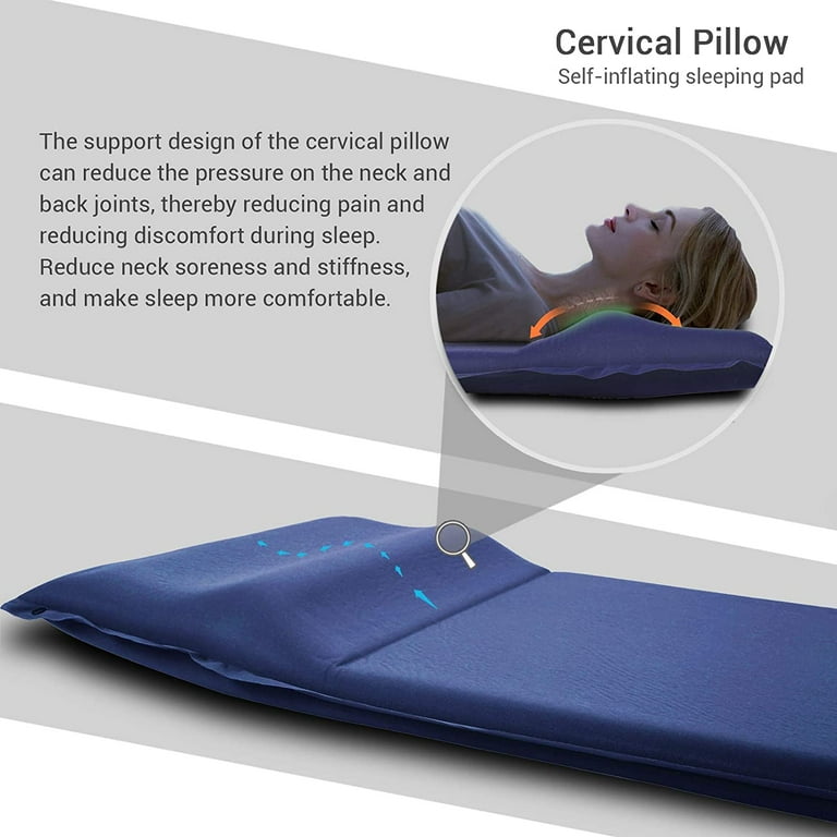 KingCamp Self-Inflating Neck & Lumbar Support Pillows