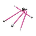 thumbnail image 2 of Abbracc 4 Pcs Outils de Pointillage pour Stylet Boule Argile Sculpture Deux Extrémités Rouge, 2 of 9