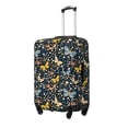 thumbnail image 2 of Haiem Flowers Butterfly Luggage Cover Printed Suitcase Covers for Luggage Elastic Washable Suitcase Protector Fits 18-32 Inch Luggage-Large, 2 of 9
