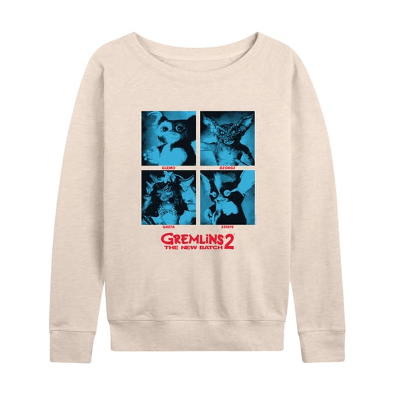 Gremlins 2 The New Batch - Stout, Dapper, Grim, & Artsy - Women's Lightweight French Terry Long Sleeve Shirt