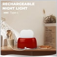 thumbnail image 4 of Lámpara de Tostadora con Decoración Retro, Decoración de Escritorio con Forma de Tostadora Retro, Regalos para Adolescentes, Preadolescentes, Mujeres, Rojo, 4 of 5
