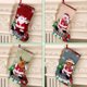 thumbnail image 2 of Bonito calcetín navideño para decoración de árbol de Navidad, bolsa de regalo de dulces, muñeco de nieve, Papá Noel, oso de alce, calcetines de Navidad para el hogar, regalo de Navidad, 2 of 4