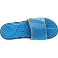 thumbnail image 7 of NORTY Young Men's Drainage Slide Sandals Quick Drying Shoe Beach, Pool, Shower RUNS 1 SIZE SMALL 41179-6D(M)US (Blue/Grey), 7 of 7