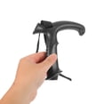 thumbnail image 4 of FOMIYES Black Plastic Trekking Pole Handle Replacement with Ergonomic T Shape Grip and Wrist Strap for Hiking, 4 of 5