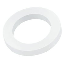 Uxcell 1-1/4" DN32 Silicone Rubber Flat Washer Quick Connector Gasket White