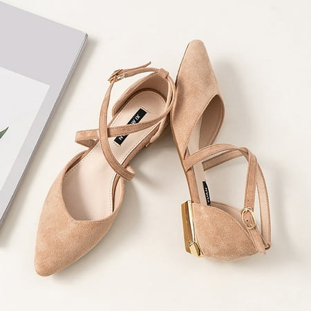 

PEASKJP Wedges Sandals for Women Ladies Bohemian Summer Leather Wedeges Slope Heel Comfort Sandals Shoes Women Sandals Pink 8.5