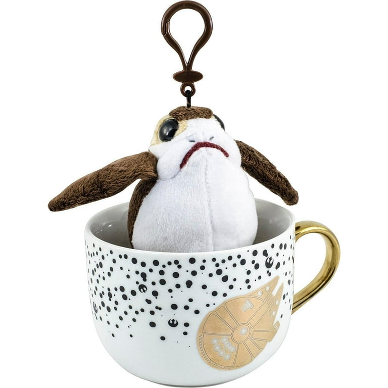 Star Wars Mug Plush Porg Keychain Set Walmart