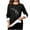 Black, variant on Oksale Fleece Lined Shirts for Women Thermal Funny Print Fall Tops Soft Cozy Long Sleeve Warm Winter Clothes Gray L