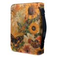 thumbnail image 3 of HELLHERO Butterfly Flower Bible Covers, Large Capacity PU Leather Church Bible Bag for Prayer Christian Prayer, Multi-Pockets Bible Cover Carrier Carrying Organizer Bag, 3 of 12