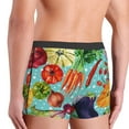 thumbnail image 5 of Balery Vegetable Men's Boxer Briefs, Soft and Breathable Cotton Underwear with nylon Waistband-XX-Large, 5 of 9