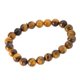thumbnail image 2 of Pulsera De Ojo De Tigre, Diámetro 8 Mm Buena Elasticidad Movimientos Tranquilos Pulsera De Ojo De Tigre Amarillo Brillante Para Regalo, 2 of 8