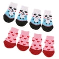 thumbnail image 1 of 4 Pares de Calcetines para Mascotas para Perros , para Perros, Botas, Ropa de Invierno, Punto S Yinane Calcetines para perros, 1 of 8