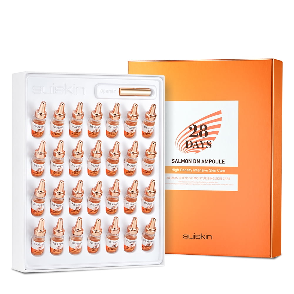 Suiskin Salmon DN Ampoule : 28-Day Skincare Boost for Improved Skin Elasticity