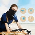 thumbnail image 3 of 4 Pack Neck Gaiter Bandana Face Mask, Sun Cooling Scarf Neck Cover Head for Men Women, 3 of 6