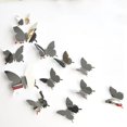 thumbnail image 3 of 12Pcs Children 3D Butterfly Mirror Wall Sticker Decal Wall Art Removable Wedding Christmas Decoration Sticker For Kids Room Bedroom Decor Living Room, 3 of 5