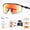 Spliced ​ ​ red, variant on UV400 Photochromic Polarized Safety Glasses, Impact Resistant Outdoor Sports & Work Eyewear, Cycling Glasses