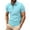 BU1, variant on Gyexs Mens Ribbed Polo Shirts Short Sleeve V Neck Slim Fit Polo T-Shirt Casual Button Classic Fit Collared Golf Shirts Summer Clothes GY1, Size XXL