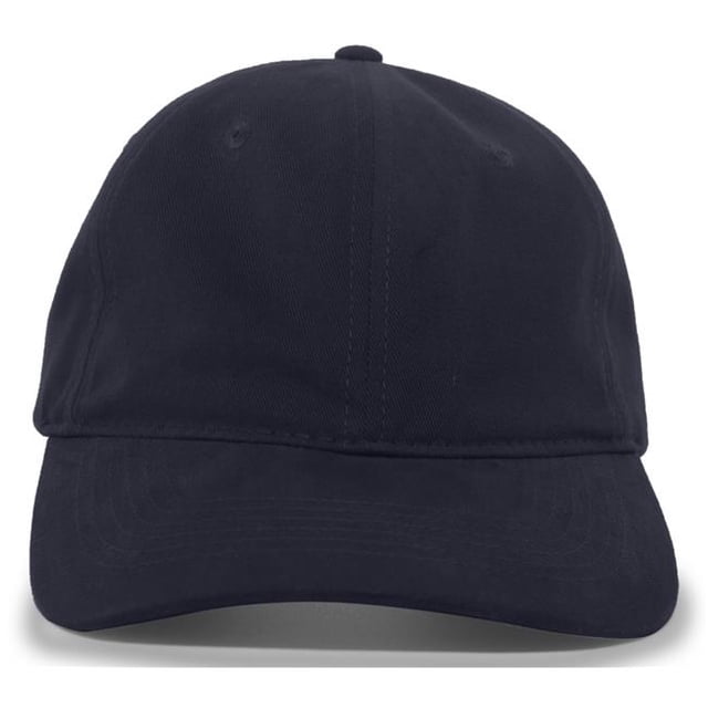 Pacific Headwear 201C.065.OS Coton Brossé Sergé Boucle Sangle Réglable Cap&44; Marine - Taille Unique