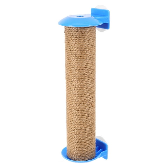 PBPBOX Indoor Cat Cage Cat Scratching Post Replacement Sky Blue Jute Material