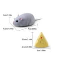 thumbnail image 2 of Shengyu Remote Controlled Cat Toys For Endless Fun And Excitement Good Simulation Effect Pet Supplies Rat lilac colour, 2 of 6
