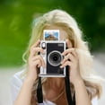 thumbnail image 4 of Epicgadget Fujifilm Instax Mini Evo Case - Crystal Hard PVC Protective Cover with Shoulder Strap Portable Carrying Case for Fujifilm instax mini Evo Instant Camera (Transparent), 4 of 5