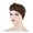 Coffee, variant on Flower Braided Turban Hat Cancer Chemotherapy Hat