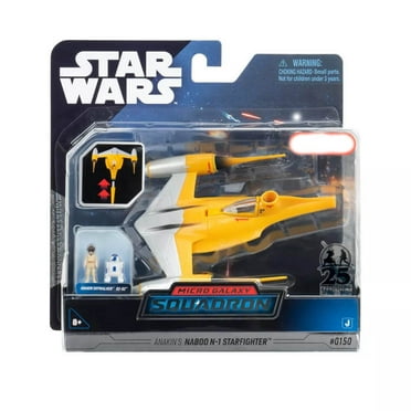 Star Wars Anakin's Naboo N-1 Starfighter Micro Galaxy Squadron #0150 Action Figure Playset