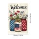 thumbnail image 3 of Patriotic Garden Flag Outdoor Decoration American Flag Banner Stars and Stripes Yard Decor for Independence Day Memorial Day Fourth of July Party Supplies Patriotic Home Decor Festive Celebration, 3 of 7