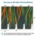 thumbnail image 3 of Peel and Stick Wallpaper Dark Tropical Palm Leaf Oil Painting Style Abstract Leaves Green Modern Art Wall Mural Decor Self Adhesive and Removable 69in x 98in, 3 of 8