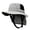Gray, variant on Fluorescent Waterproof Sun Hat for Surfing & Fishing, Men and Women Wide Brim Bucket Hat, Breathable Nylon Outdoor Cap for Beach Boating Hiking, Adjustable Strap, 22" Head Circumference