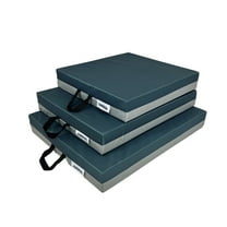 AMiNA Gel Foam Cushion with Skin Protectant, Comfortable Seat Cushion for Wheelchairs, Office Chairs, Car Seats, Non-Slip, Water-Resistant, Carry Handle, Ideal for Pressure Relief (22x18x3 Inch)