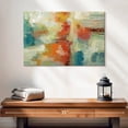 thumbnail image 2 of Elephant Stock Coral Reef Wall Art - Horizontal Canvas Wall Art - Living Room Wall Decor - Abstract Canvas - Orange And Teal Decor By Silvia Vassileva - 24" x 16", 2 of 8