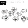 thumbnail image 6 of YYKihy Rings Finger Vintage Jewelry For Women Boho Set Midi Opal Ring Rings, 6 of 8