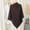 Brown, variant on Women Casual Solid Functional Knitted Shawl Cape Warm Scarf Long Thin Scarf for Hair Women Capes and Cloaks Warm Shawl Blanket for Women Scarf Women Lightweight Winter Cloak Pin Formal